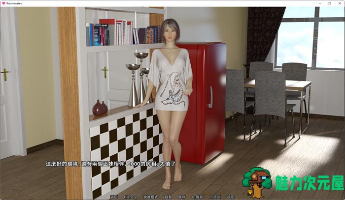 【安卓/PC/SLG/6.3G】室友们(Roommates) ver1.4 汉化赞助版 PC+安卓 沙盒SLG游戏 6.3G