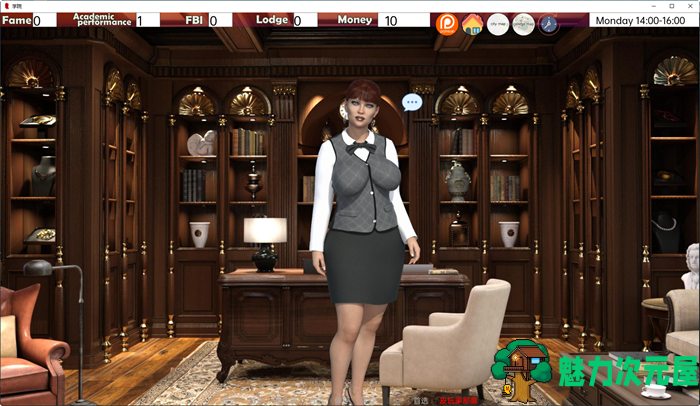 【安卓/PC/SLG/汉化版】学院(The College) ver0.51.0 汉化版 PC+安卓 沙盒SLG游戏 3G