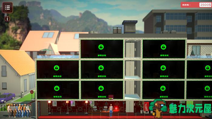【中文/2.7G】私人酒店模拟 STEAM官方中文版 动态经营模拟游戏 2.7G