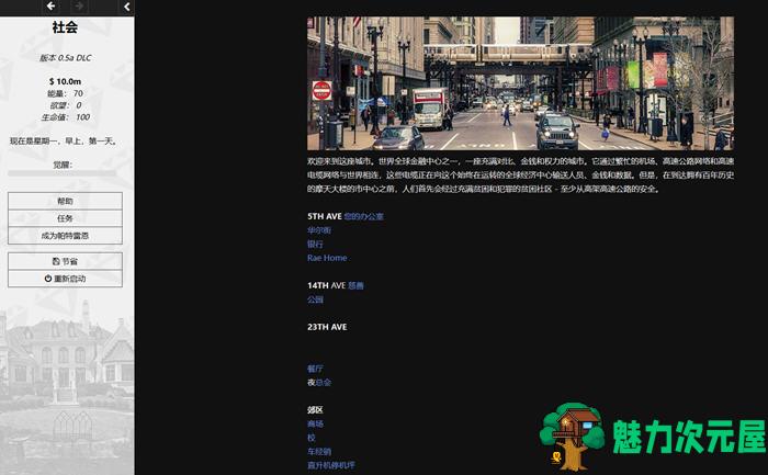 【汉化版】上流社会(Society) ver0.7a 浏览器汉化版 动态HTML游戏 800M