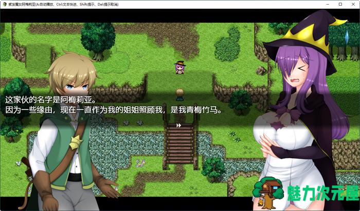 【安卓/PC/中文/1G/RPG】紫发魔女阿梅莉亚 ver1.50 官方中文版 PC+安卓模拟器+全回想 RPG游戏 1G