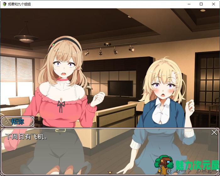 【汉化版/RPG】拓君和他的九个姐姐 云翻汉化版 RPG游戏新作+全CV 900M