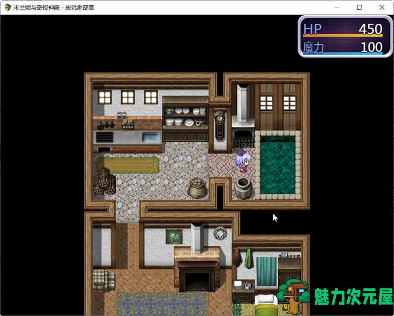 【安卓/PC/汉化版/1G/RPG】米兰妮与奇怪的神殿 V1.0.1 精修汉化版 PC+安卓 日式RPG游戏 1G