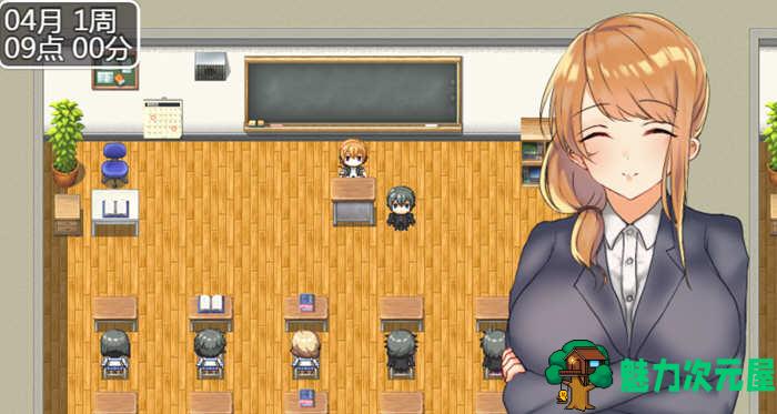 【汉化版/RPG】和JK们恋爱来度过高中生活 精翻汉化版 养成RPG游戏-魅力次元屋