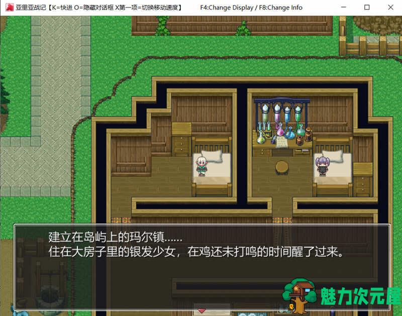 【汉化版/2G/CG/RPG】亚里亚战纪 精修汉化版+全CG包 日式RPG游戏 2G