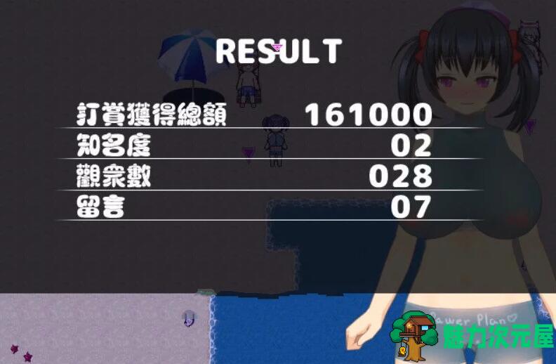 【汉化版/中文/RPG】超色晴网路聊天女郎：千里酱 精修中文汉化版 动态RPG+存档